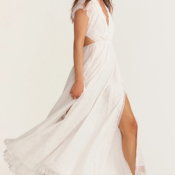 LoveShackFancy New Maxi White Dress - Picture 4 of 5